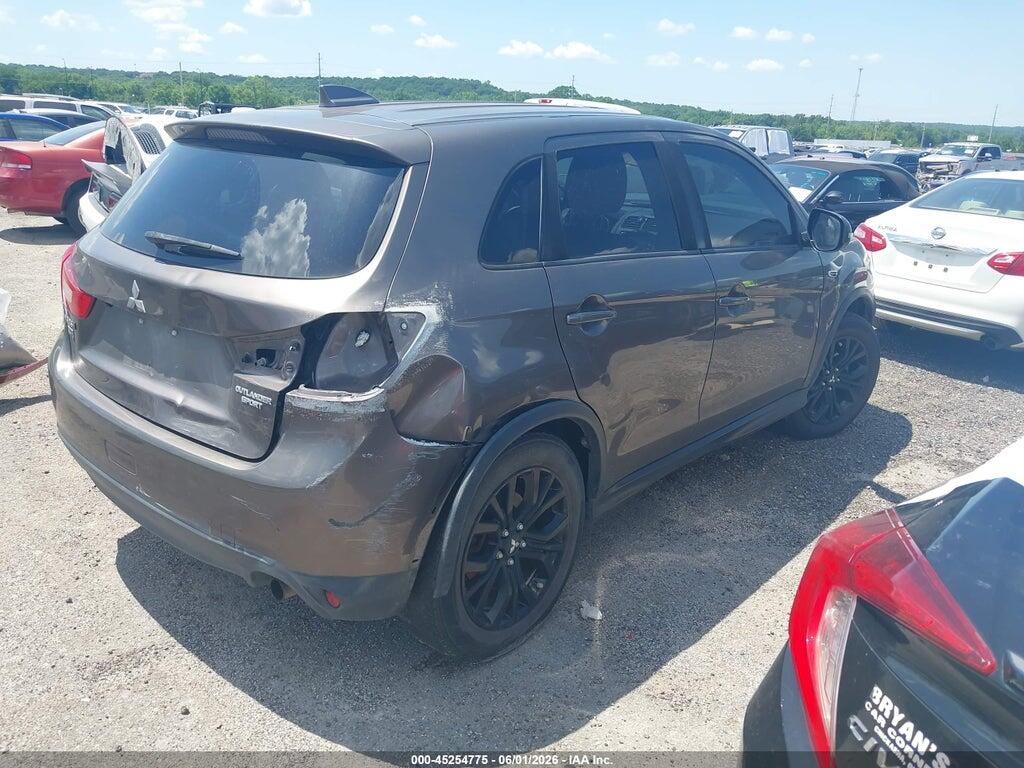 JA4AR3AU8HZ070425 2017 MITSUBISHI OUTLANDER SPORT photo no. 4