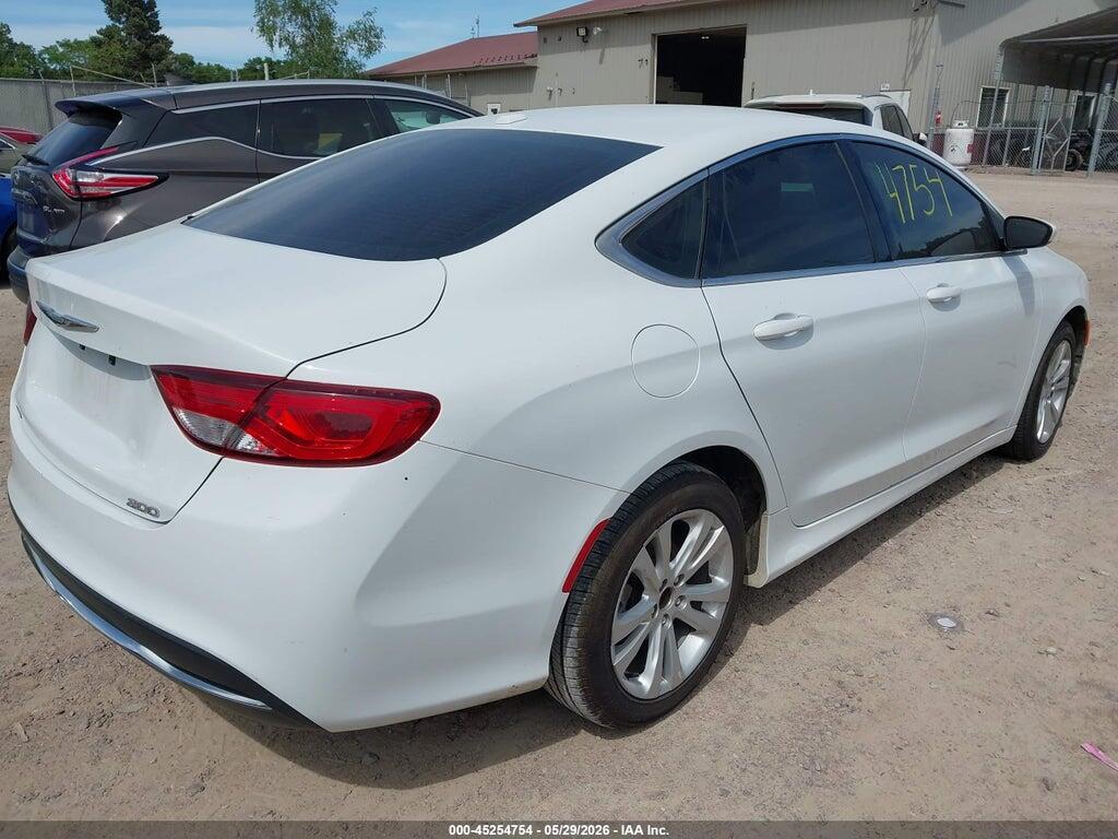 1C3CCCAB3FN590782 2015 CHRYSLER 200 photo no. 4