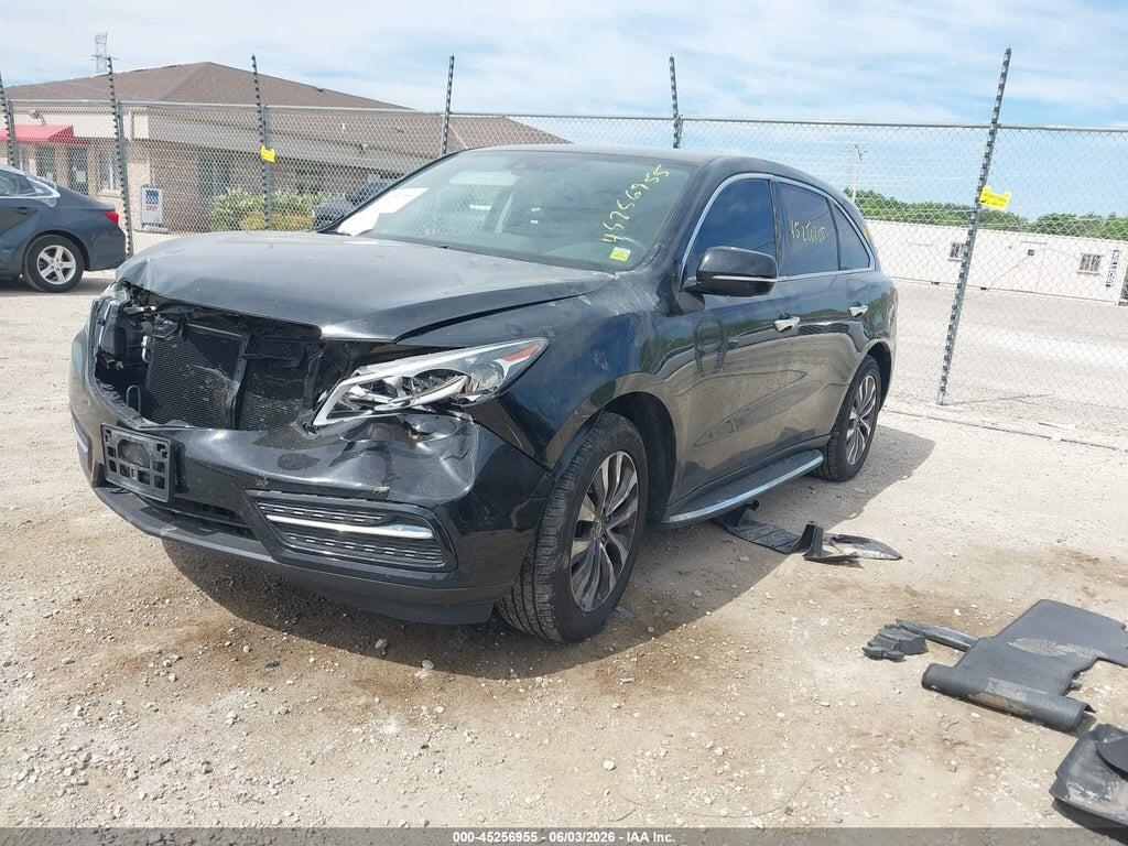 5FRYD4H44EB013816 2014 ACURA MDX photo no. 2