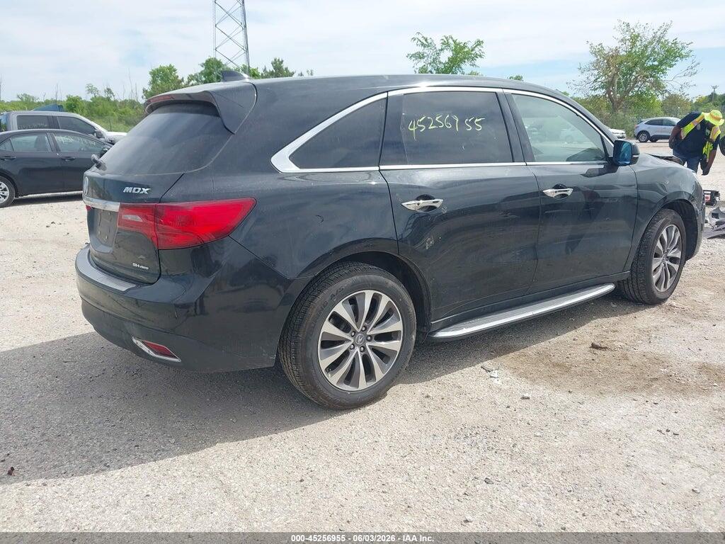 5FRYD4H44EB013816 2014 ACURA MDX photo no. 4