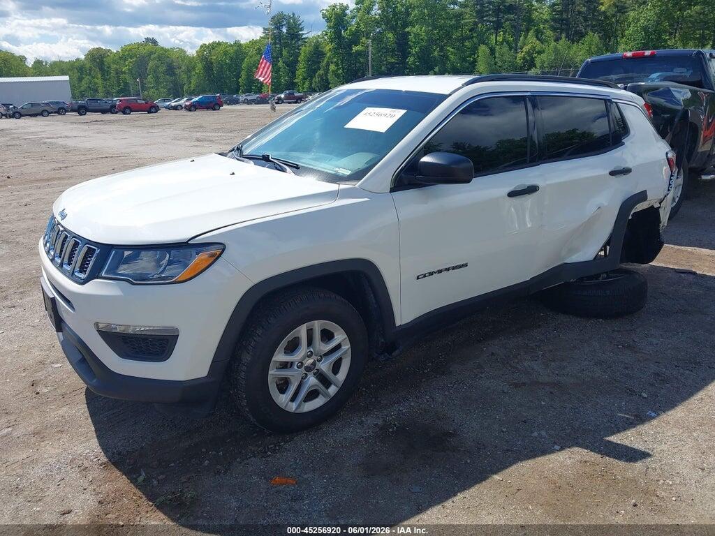 3C4NJDAB0MT599033 2021 JEEP COMPASS photo no. 2
