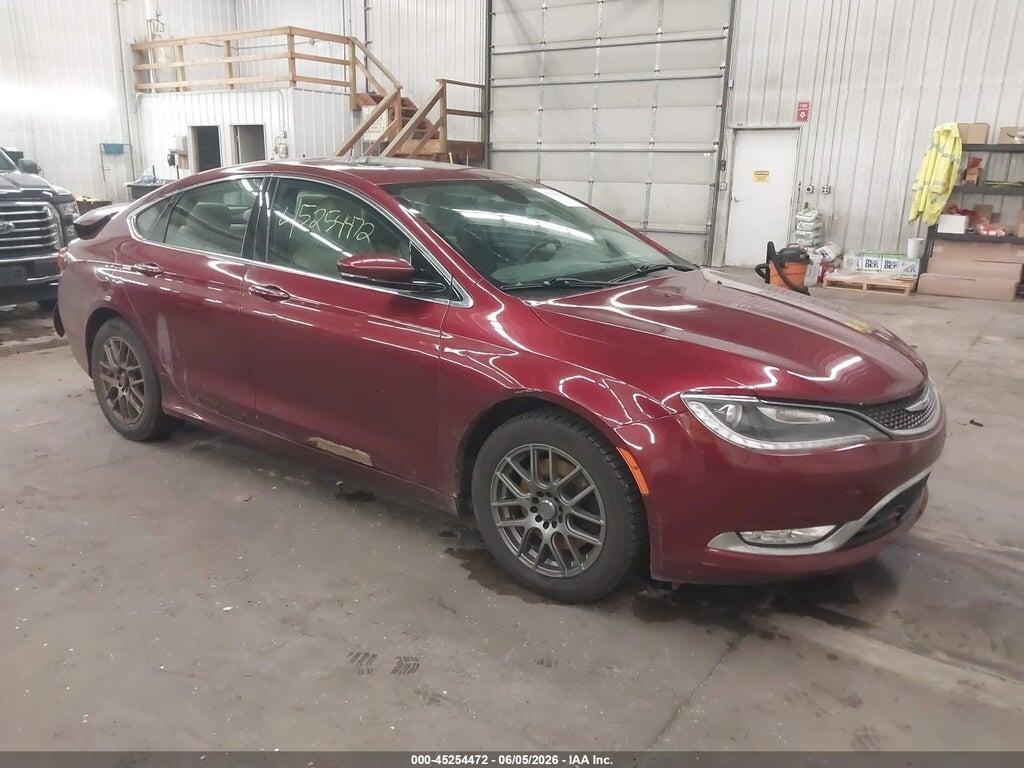 1C3CCCCBXFN564712 2015 CHRYSLER 200 photo no. 1