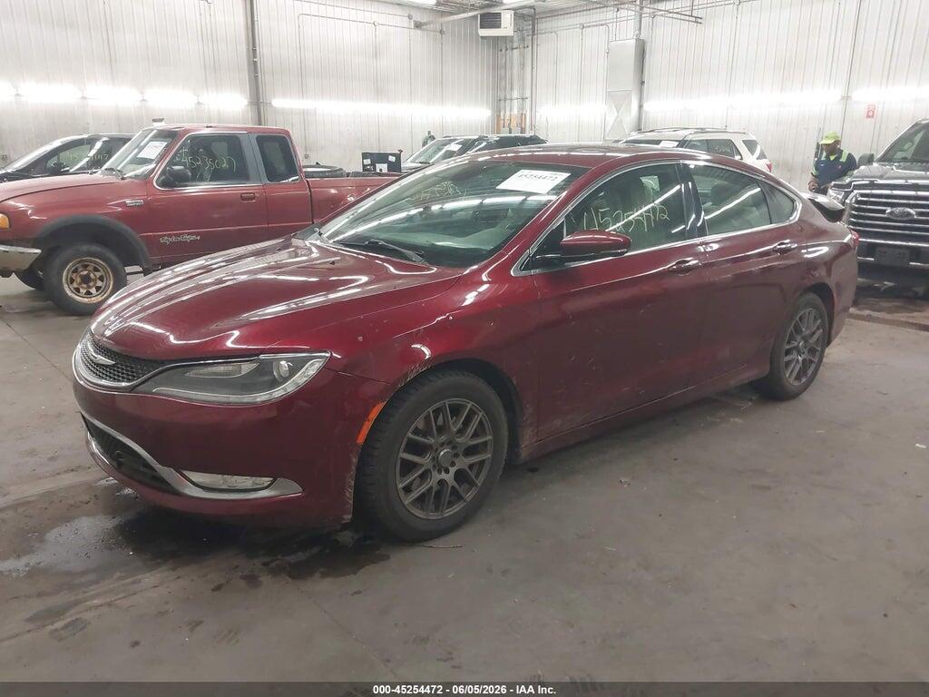 1C3CCCCBXFN564712 2015 CHRYSLER 200 photo no. 2