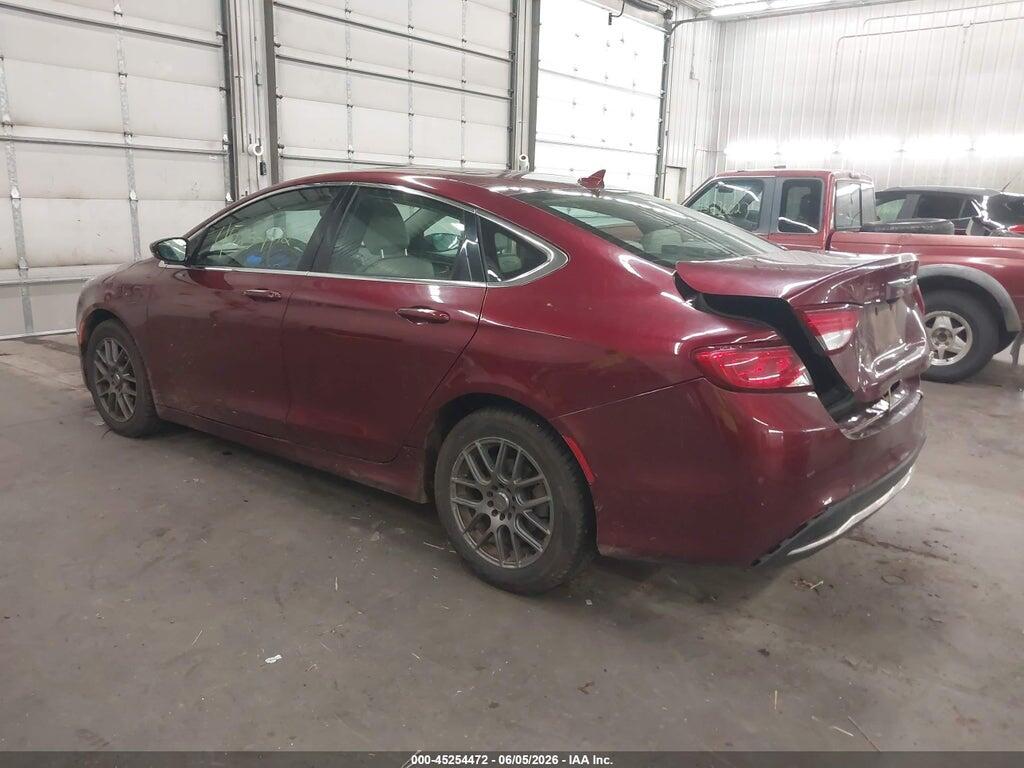 1C3CCCCBXFN564712 2015 CHRYSLER 200 photo no. 3