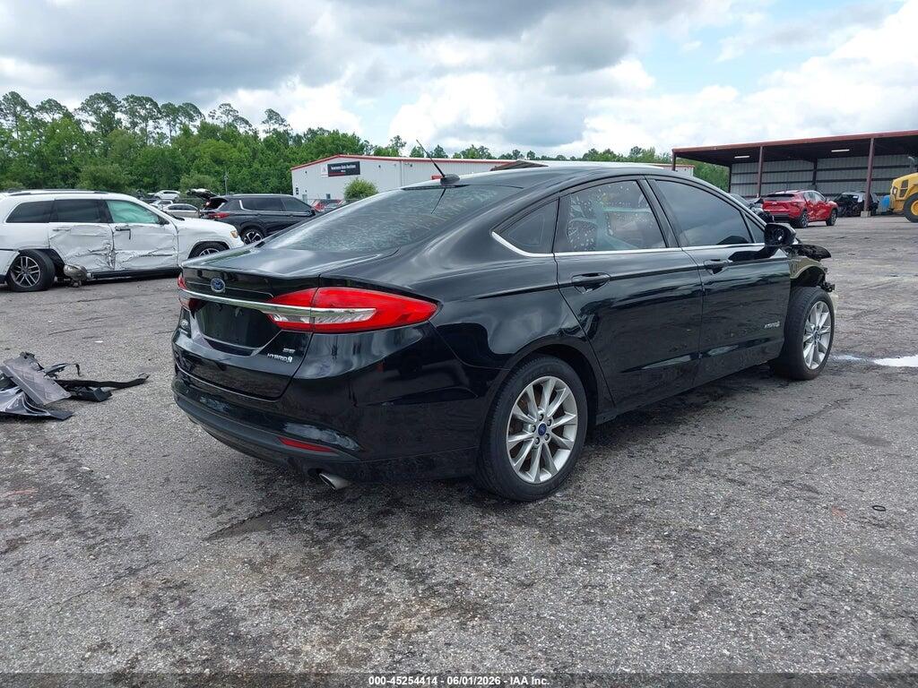 3FA6P0LU5HR230087 2017 FORD FUSION HYBRID photo no. 4