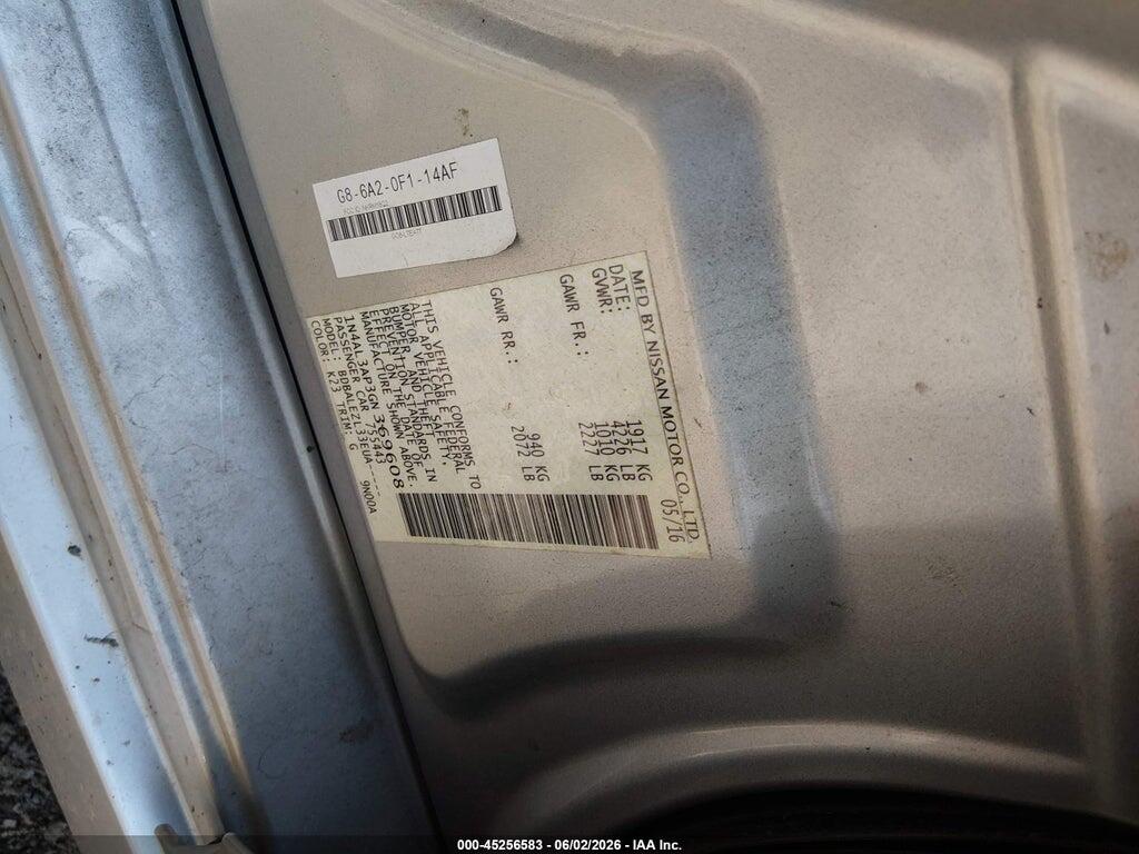 1N4AL3AP3GN369608 2016 NISSAN ALTIMA photo no. 9