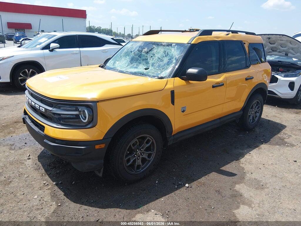 3FMCR9B69NRD64588 2022 FORD BRONCO SPORT photo no. 2
