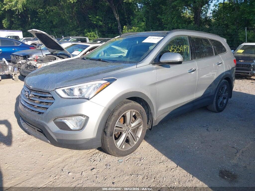 KM8SR4HF6FU125872 2015 HYUNDAI SANTA FE photo no. 2