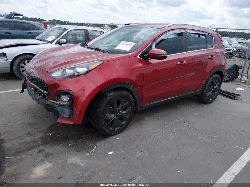 KNDP63AC2M7892207 2021 KIA SPORTAGE photo no. 2