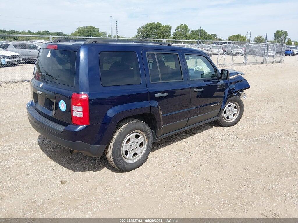 1C4NJPBA5HD171316 2017 JEEP PATRIOT photo no. 4