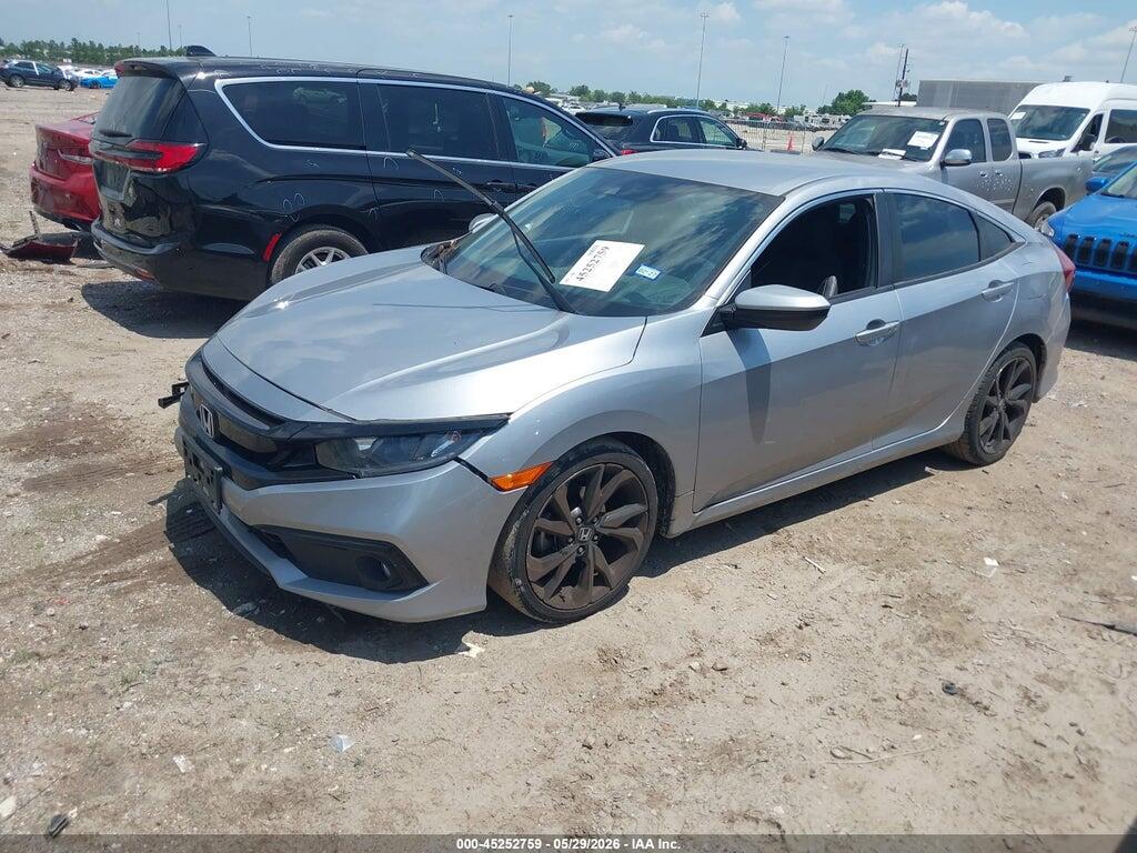 19XFC2F82LE026623 2020 HONDA CIVIC photo no. 2