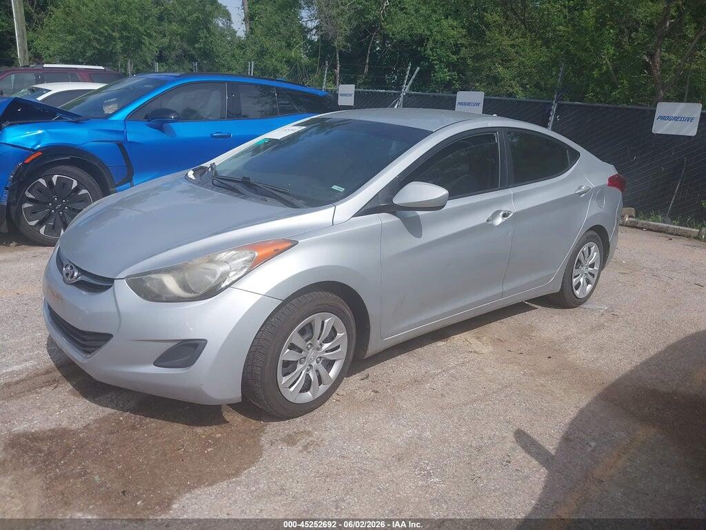 5NPDH4AE6BH033358 2011 HYUNDAI ELANTRA photo no. 2