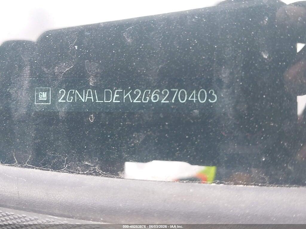 2GNALDEK2G6270403 2016 CHEVROLET EQUINOX photo no. 9