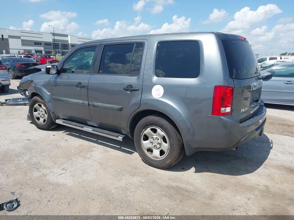5FNYF3H22DB036434 2013 HONDA PILOT photo no. 3