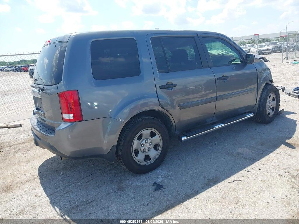 5FNYF3H22DB036434 2013 HONDA PILOT photo no. 4