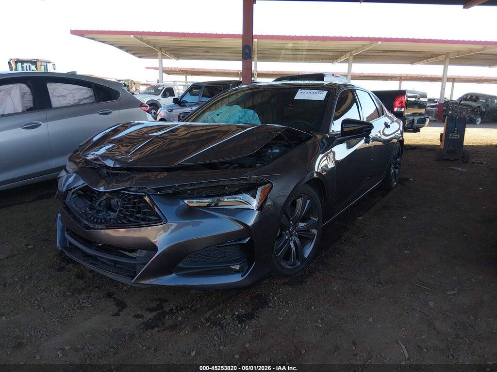 19UUB5F5XNA003907 2022 ACURA TLX photo no. 2