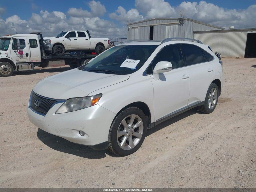 2T2BK1BA3AC043555 2010 LEXUS RX 350 photo no. 2