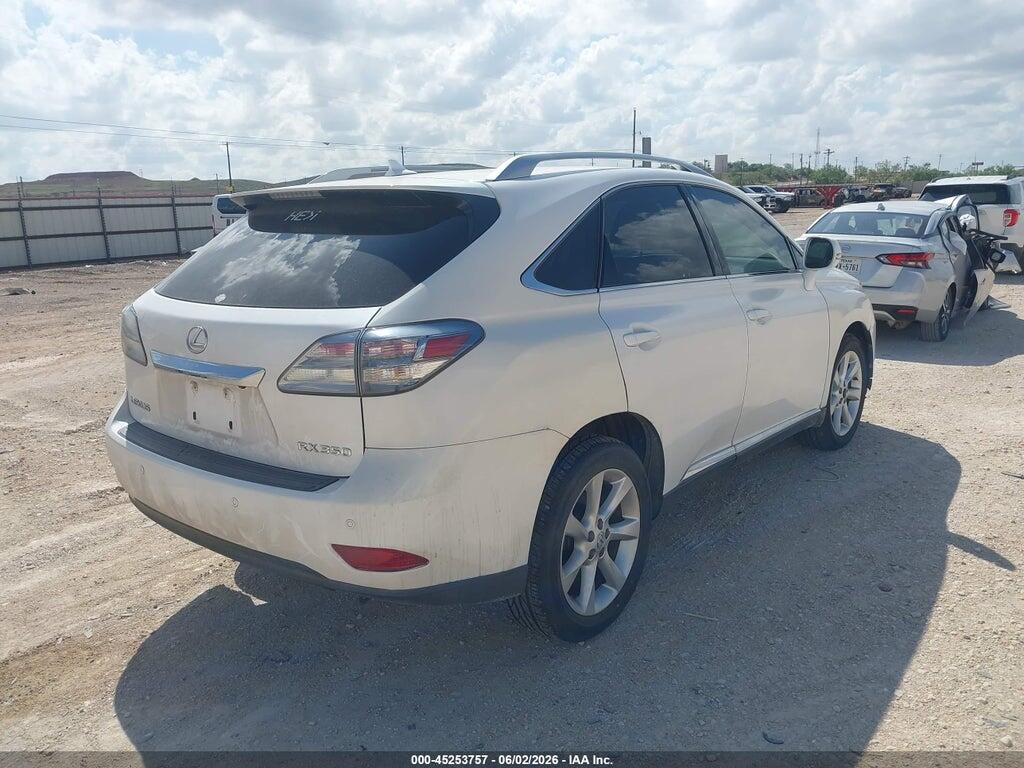 2T2BK1BA3AC043555 2010 LEXUS RX 350 photo no. 4