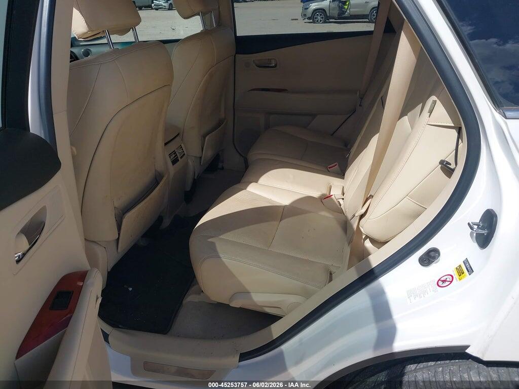 2T2BK1BA3AC043555 2010 LEXUS RX 350 photo no. 8