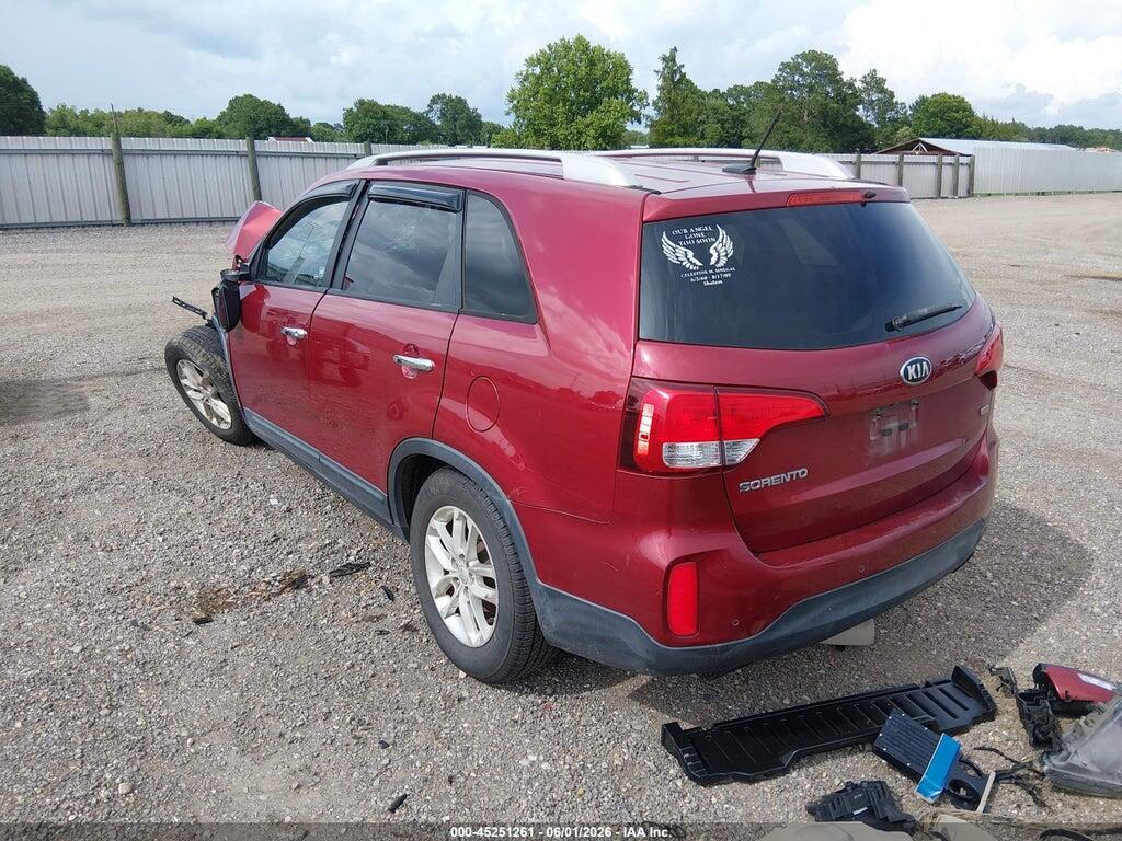 5XYKT3A63FG631235 2015 KIA SORENTO photo no. 3