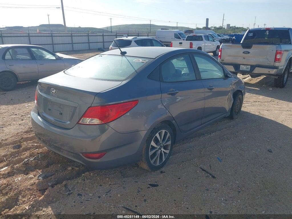 KMHCT4AEXHU320738 2017 HYUNDAI ACCENT photo no. 4