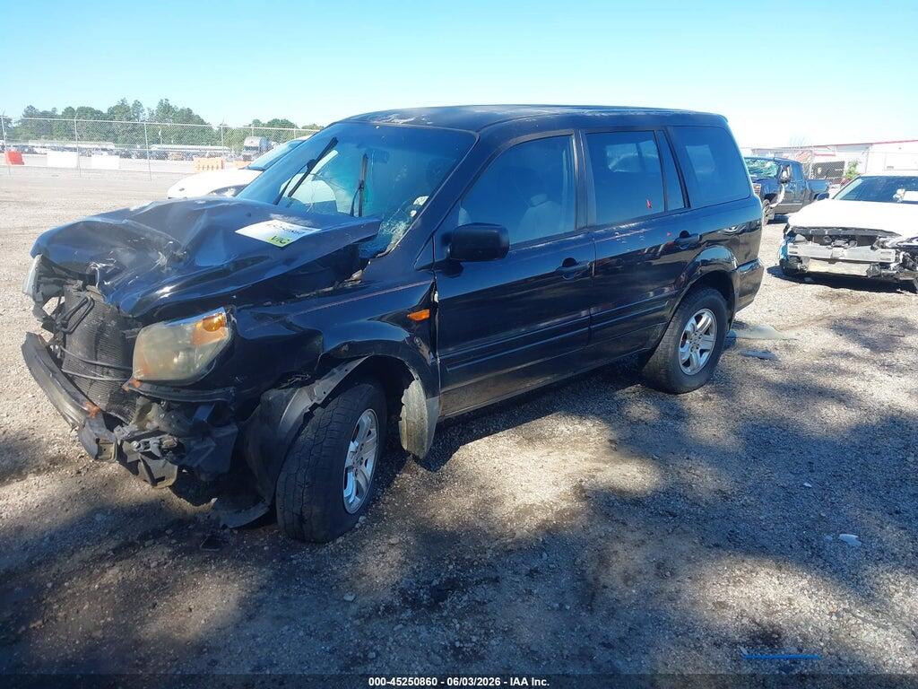 5FNYF28167B034031 2007 HONDA PILOT photo no. 2