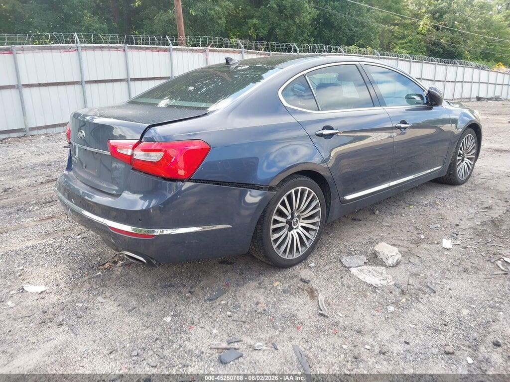 KNALN4D75F5192778 2015 KIA CADENZA photo no. 4