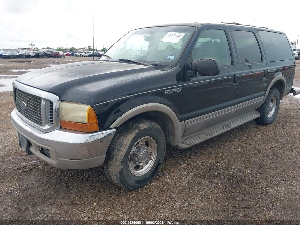 1FMNU42L41EA61862 2001 FORD EXCURSION photo no. 2
