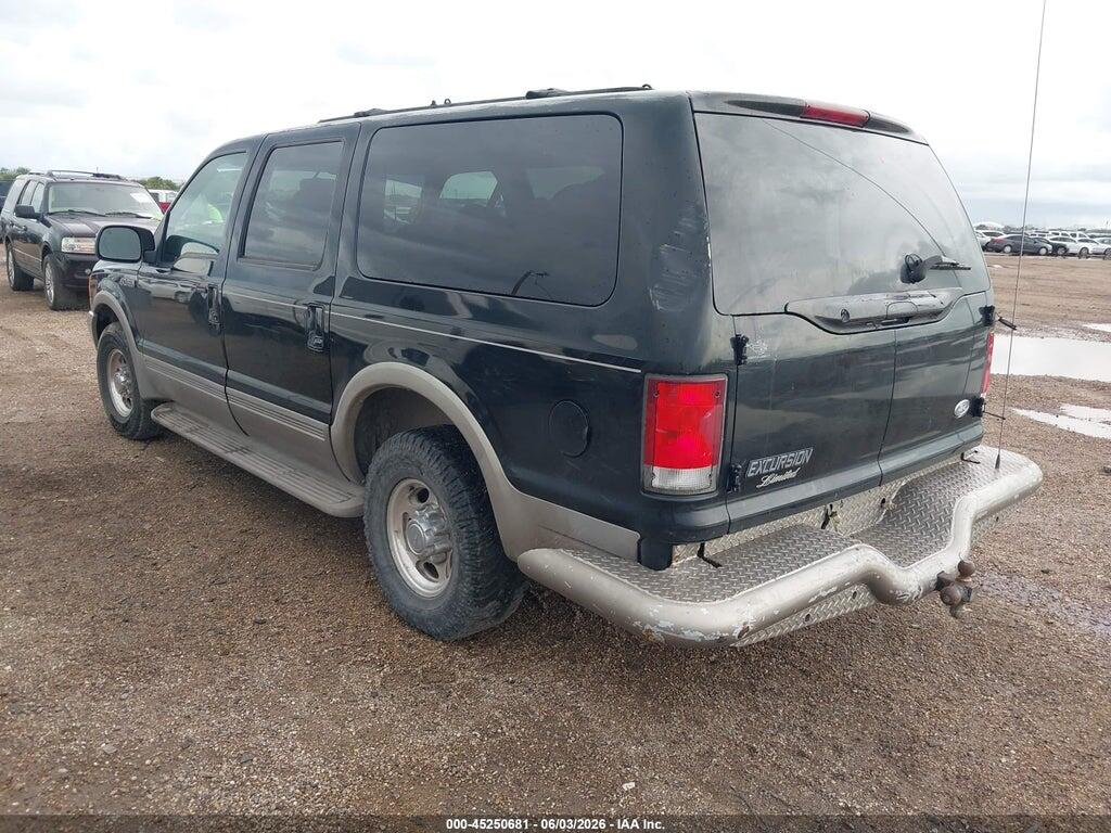 1FMNU42L41EA61862 2001 FORD EXCURSION photo no. 3