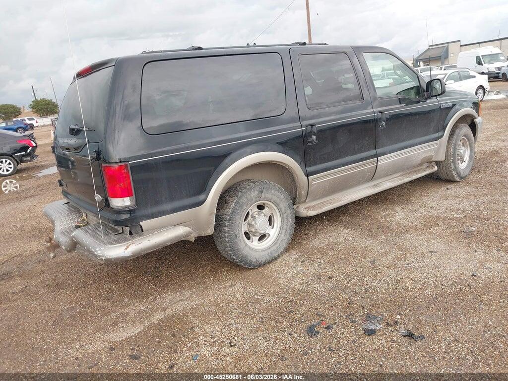 1FMNU42L41EA61862 2001 FORD EXCURSION photo no. 4