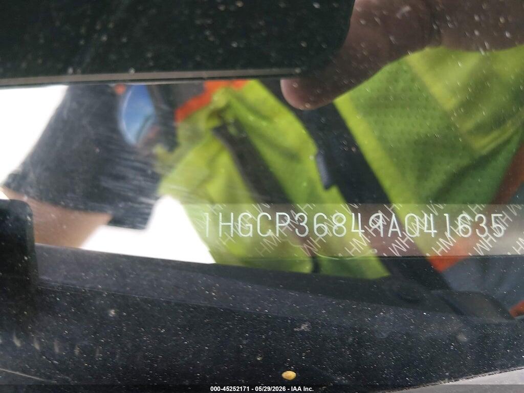 1HGCP36849A041635 2009 HONDA ACCORD photo no. 9