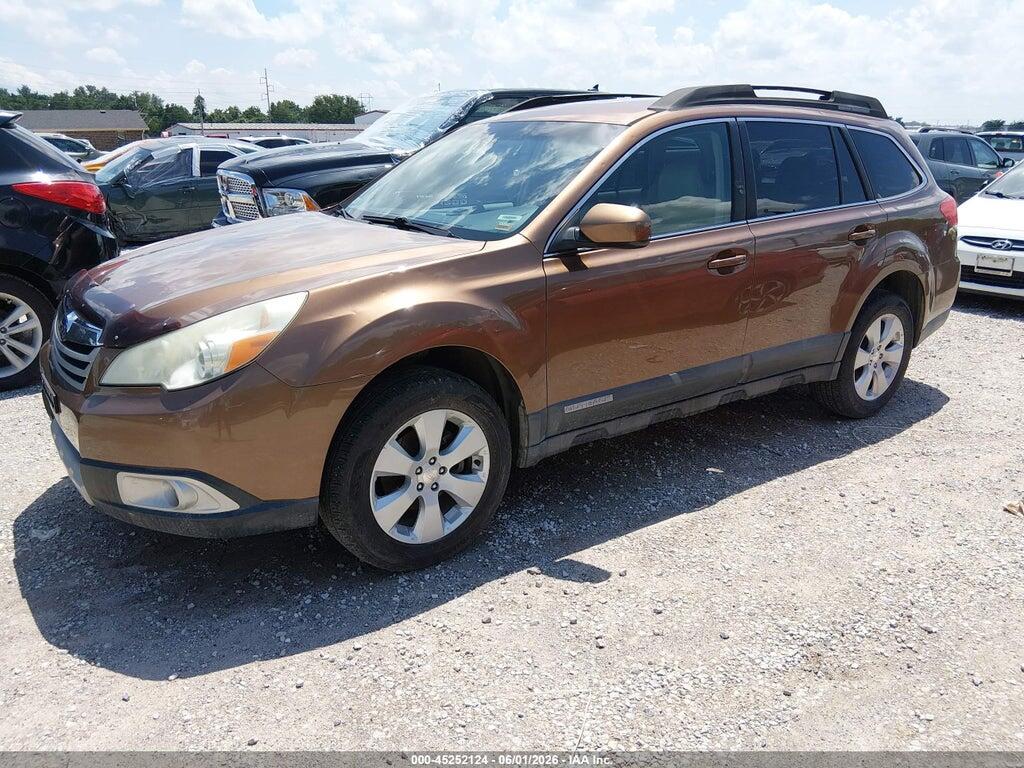 4S4BRBJC3B3346303 2011 SUBARU OUTBACK photo no. 2