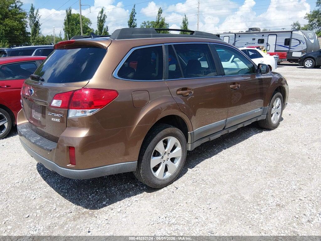 4S4BRBJC3B3346303 2011 SUBARU OUTBACK photo no. 4