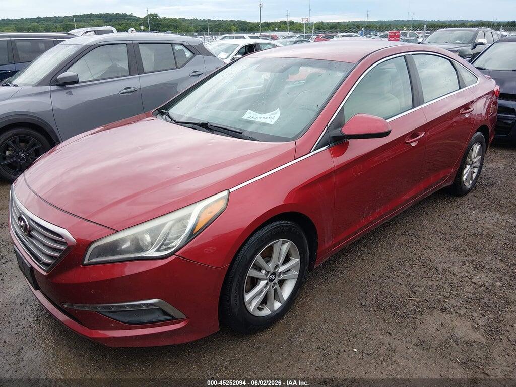 5NPE24AF9FH148198 2015 HYUNDAI SONATA photo no. 2
