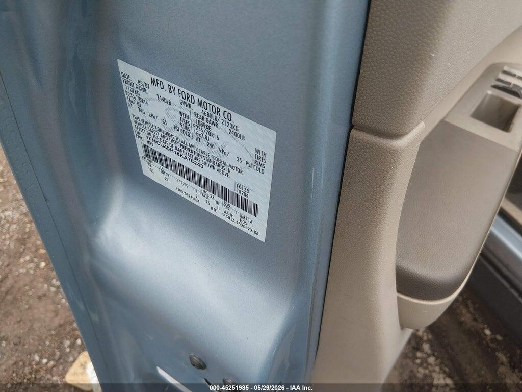 1FMCU49H18KA76243 2008 FORD ESCAPE HYBRID photo no. 9