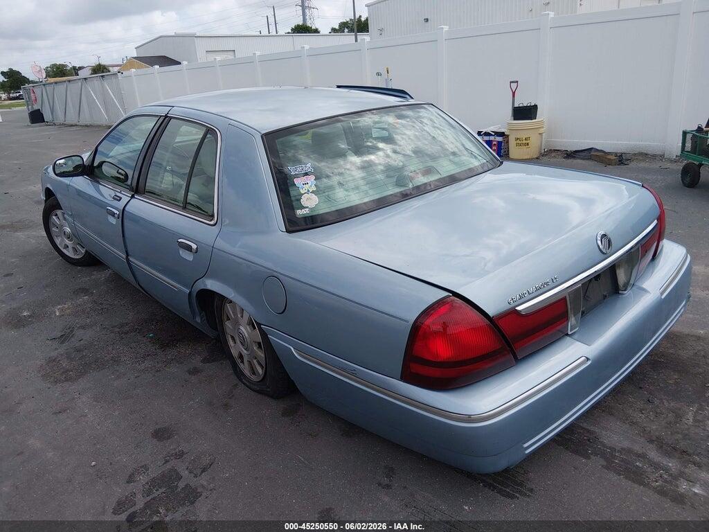 2MEHM75W73X653698 2003 MERCURY GRAND MARQUIS photo no. 3