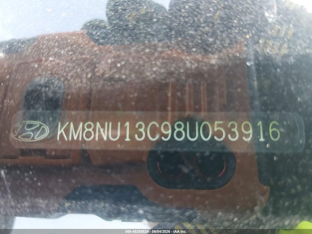 KM8NU13C98U053916 2008 HYUNDAI VERACRUZ photo no. 9