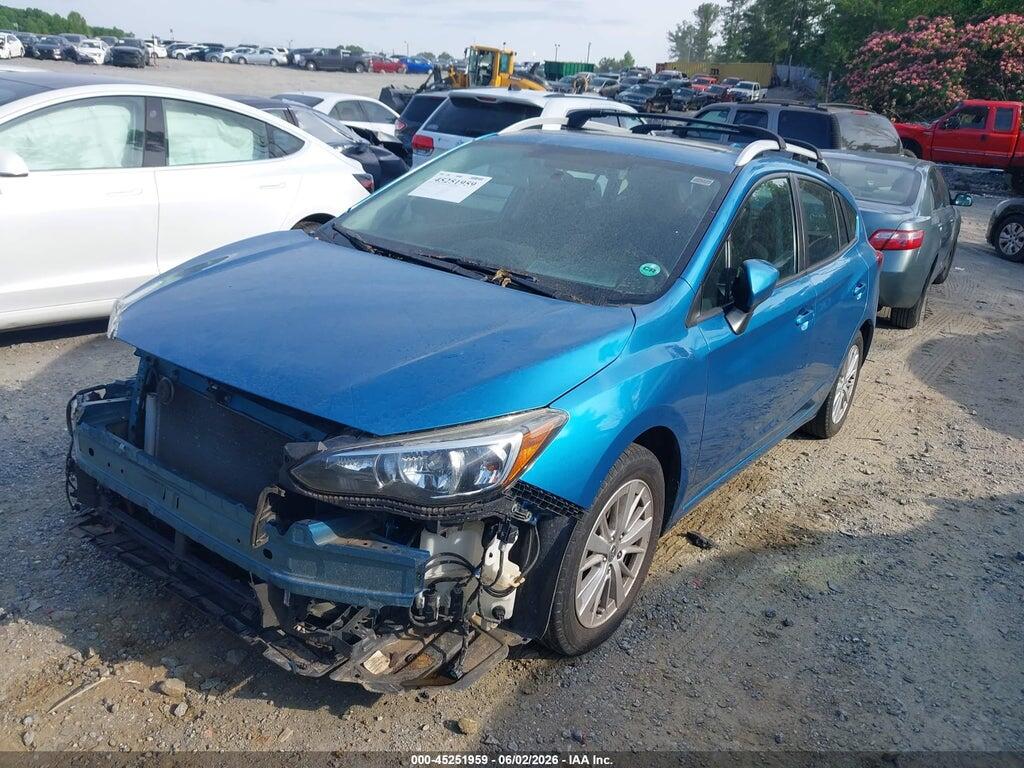 4S3GTAD63J3734027 2018 SUBARU IMPREZA photo no. 2