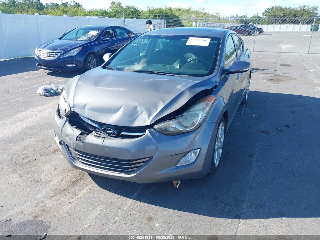 5NPDH4AEXDH454907 2013 HYUNDAI ELANTRA photo no. 2