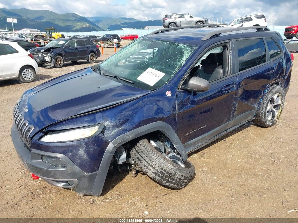 1C4PJMBB1EW291467 2014 JEEP CHEROKEE photo no. 2