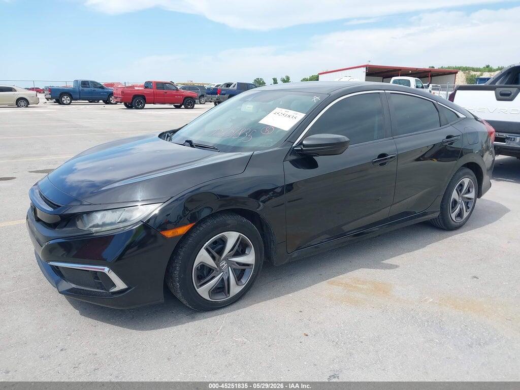 19XFC2F63KE034775 2019 HONDA CIVIC photo no. 2