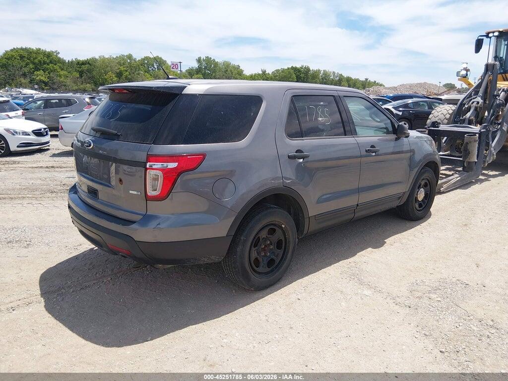 1FM5K8AR4EGB69105 2014 FORD UTILITY POLICE INTERCEPTOR photo no. 4