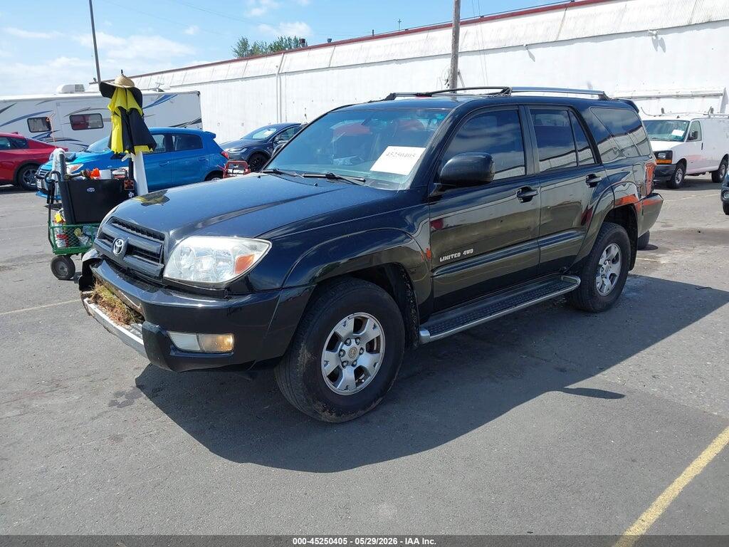 JTEBU17R630009664 2003 TOYOTA 4RUNNER photo no. 2