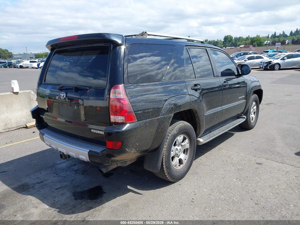 JTEBU17R630009664 2003 TOYOTA 4RUNNER photo no. 4