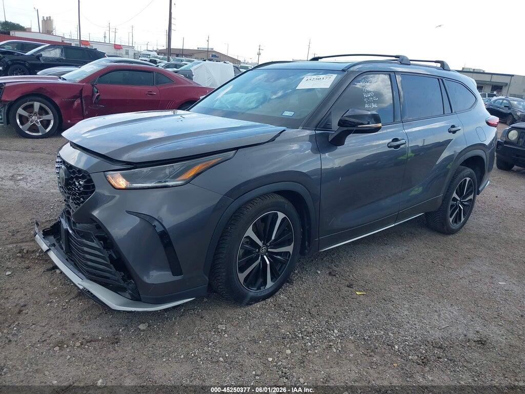5TDJZRAH6MS031565 2021 TOYOTA HIGHLANDER photo no. 2