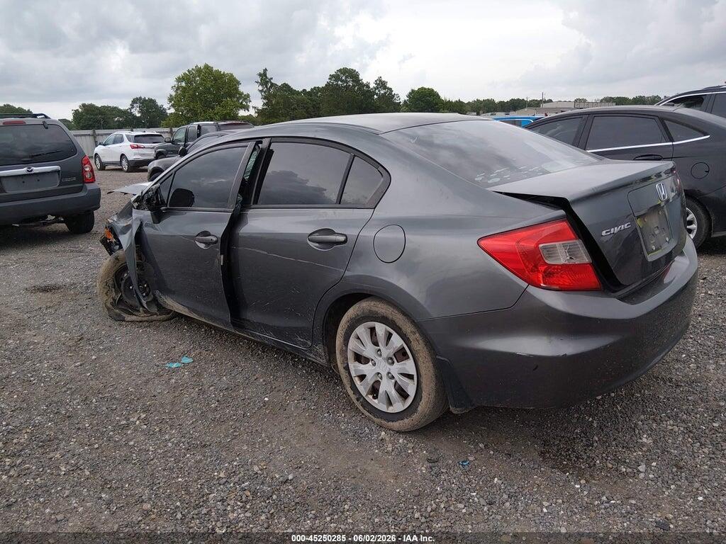 2HGFB2F51CH302837 2012 HONDA CIVIC photo no. 3