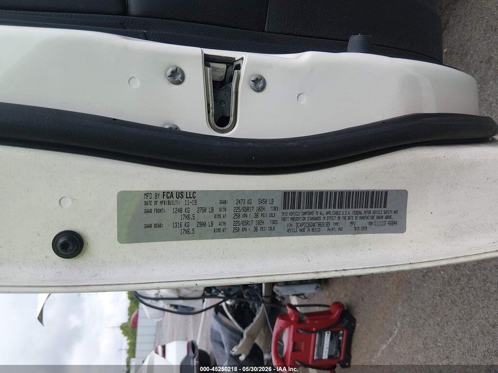 3C4PDCBGXKT869189 2019 DODGE JOURNEY photo no. 9