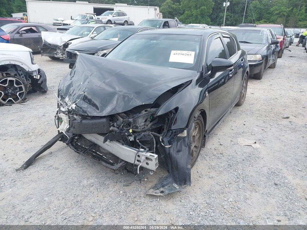 JTHKD5BH8F2229096 2015 LEXUS CT 200H photo no. 2