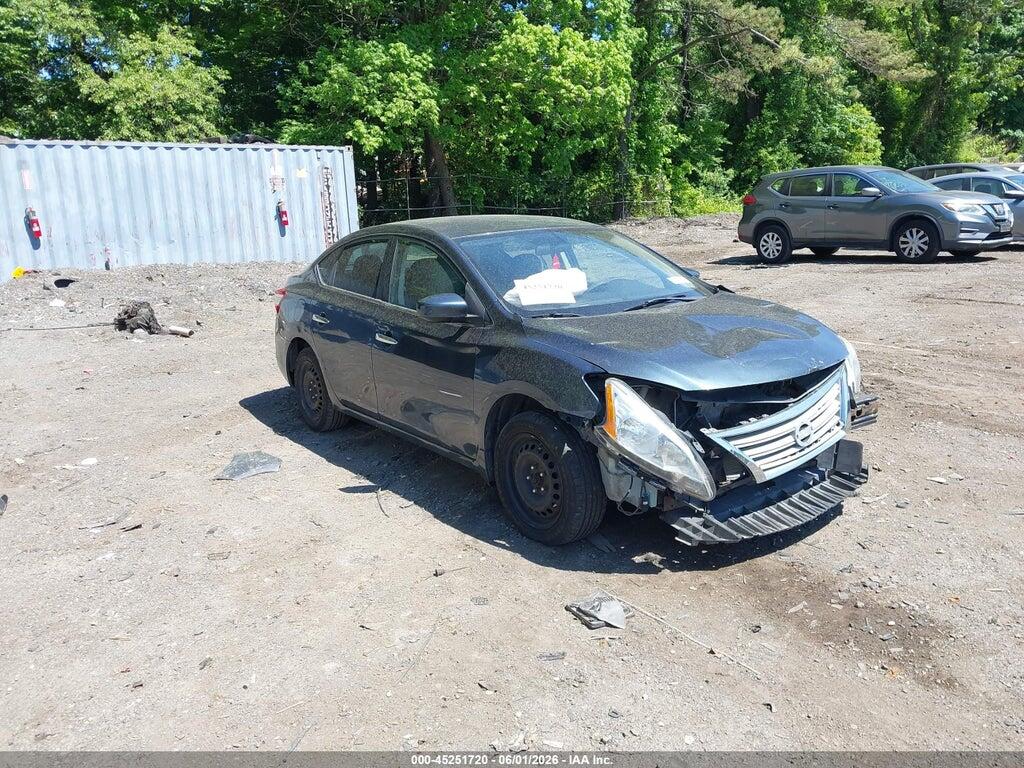 3N1AB7APXEL607085 2014 NISSAN SENTRA photo no. 1