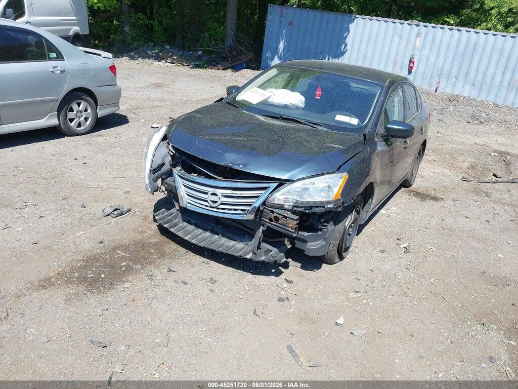 3N1AB7APXEL607085 2014 NISSAN SENTRA photo no. 2